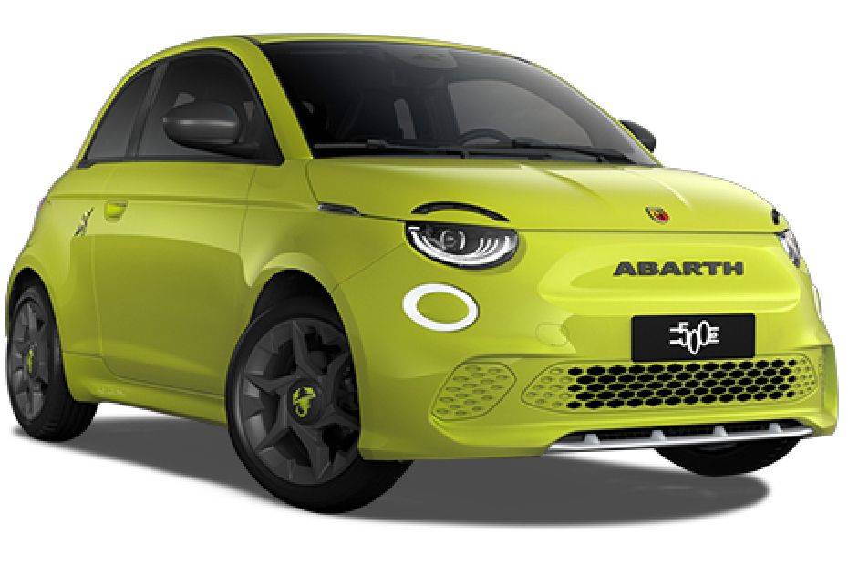 Abarth 500E Green Abarth 500E Green