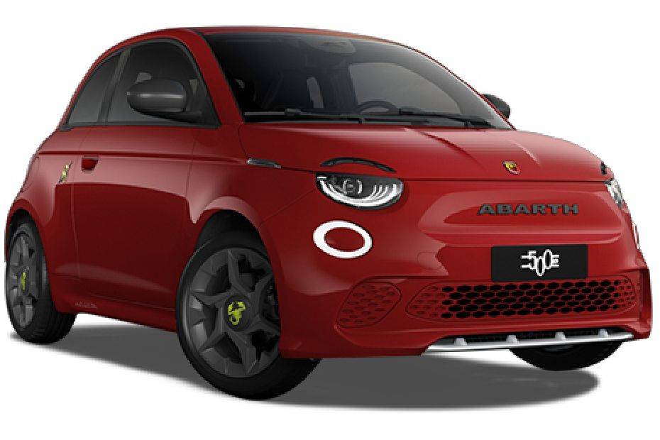 Abarth 500E Red Abarth 500E Red