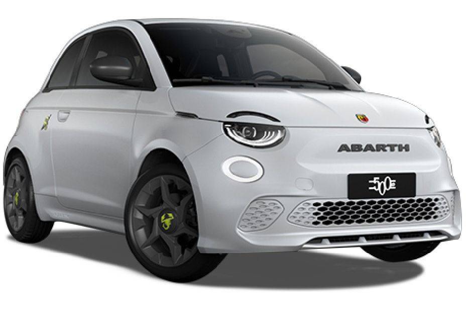 Abarth 500E White Abarth 500E White