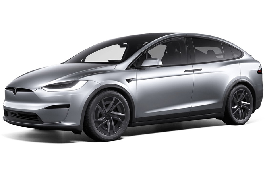 Tesla Model X Lunar Silver Tesla Model X Lunar Silver