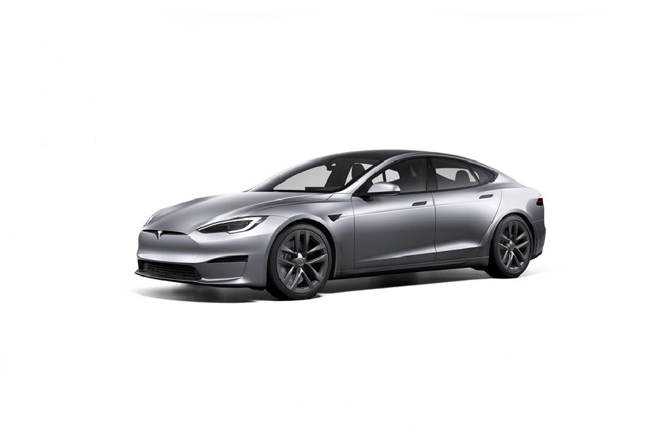 تيسلا موديل إس Lunar Silver Metallic تيسلا موديل إس Lunar Silver Metallic