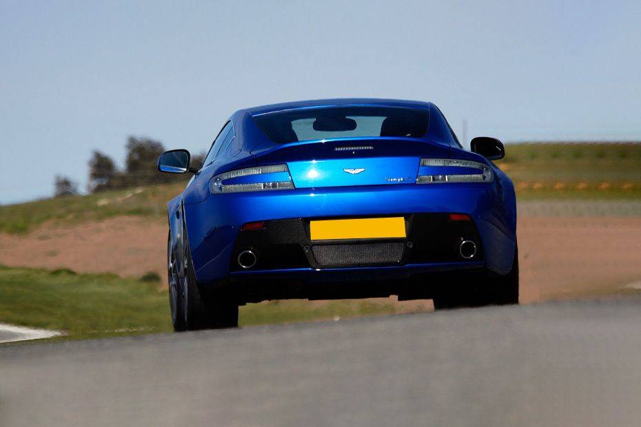 Full Rear View of Aston Martin Vantage Full Rear View of Aston Martin Vantage