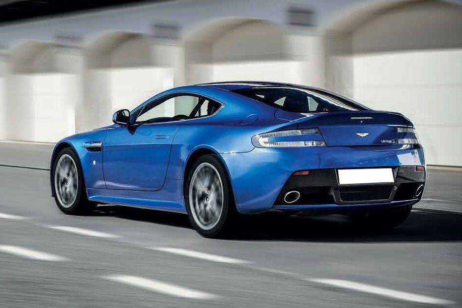 Rear Cross Side View of Aston Martin Vantage Rear Cross Side View of Aston Martin Vantage
