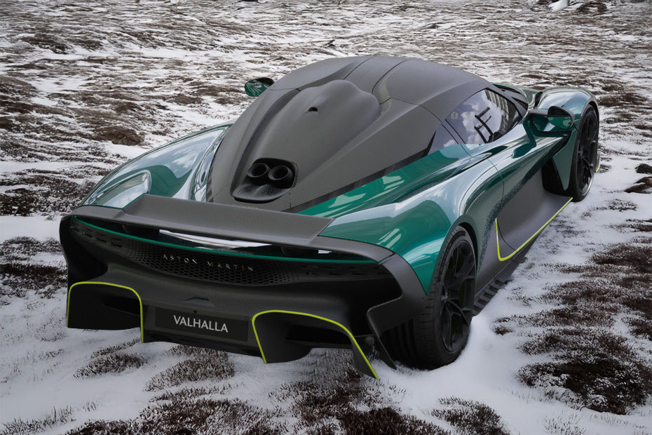 فالهالا Rear angle view