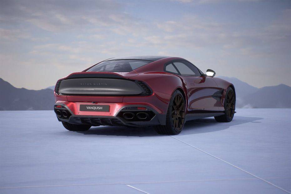 Vanquish Rear angle view Vanquish Rear angle view