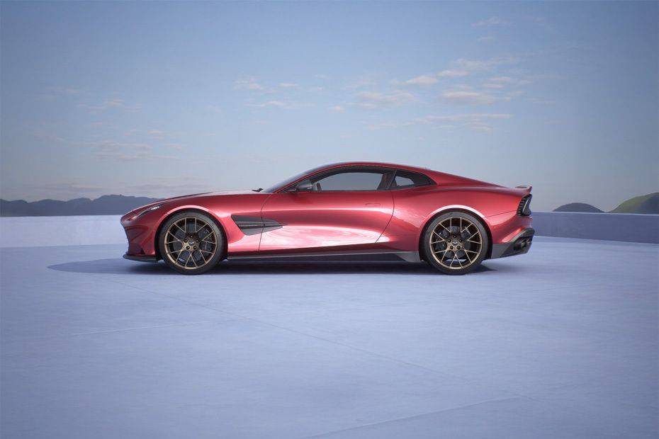 Vanquish Side view Vanquish Side view
