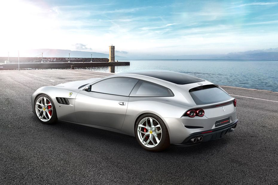 GTC4Lusso T Rear Low Angle View GTC4Lusso T Rear Low Angle View