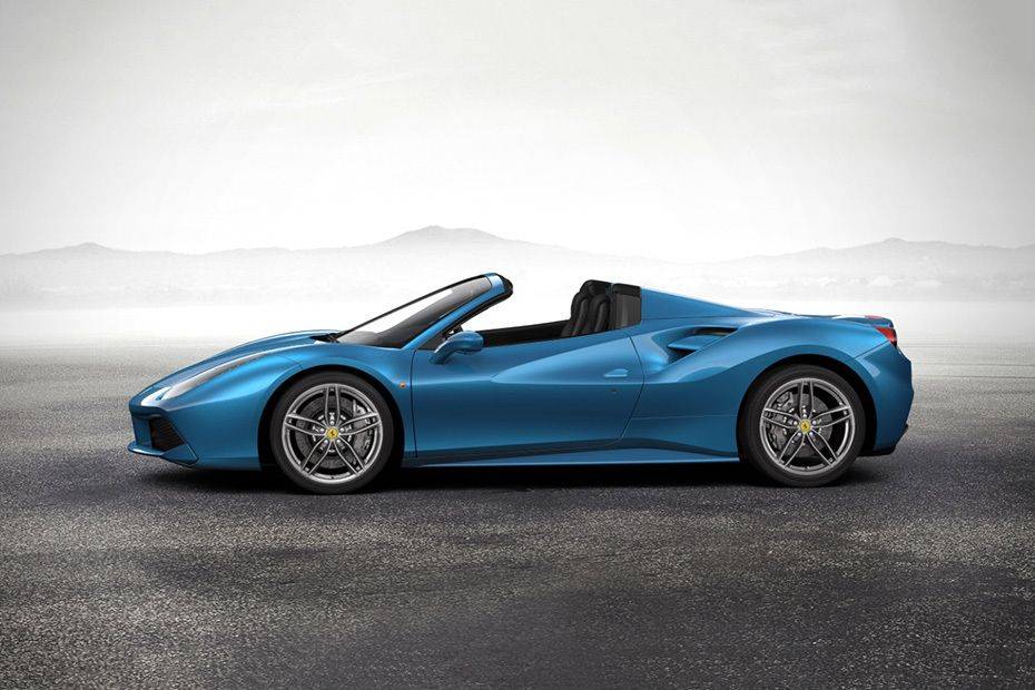 488 Spider Side view 488 Spider Side view