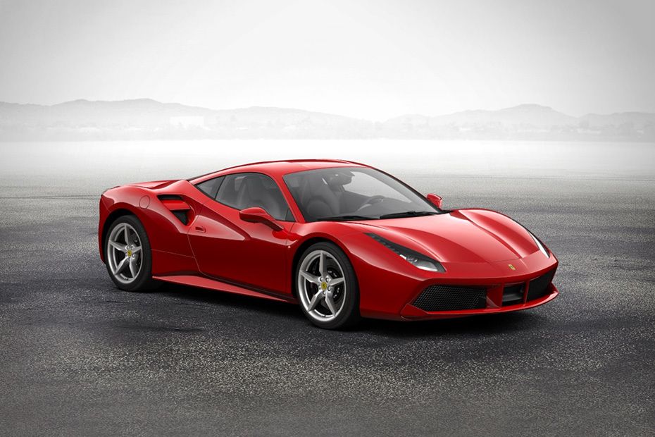 Ferrari 488 GTB Front Cross Side View Ferrari 488 GTB Front Cross Side View