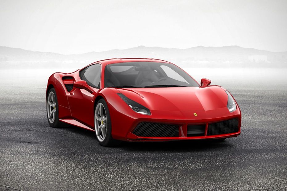Ferrari 488 GTB Front Medium View Ferrari 488 GTB Front Medium View