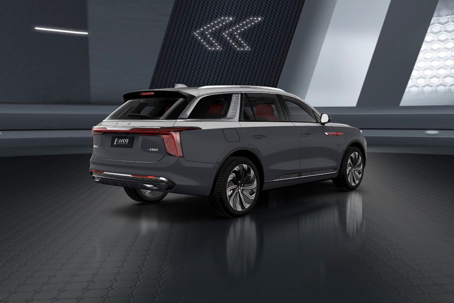 Rear Cross Side View of هونشي إي إتش إس 9 Rear Cross Side View of هونشي إي إتش إس 9