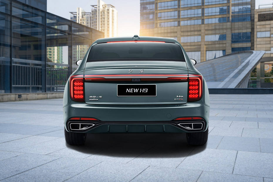 Full Rear View of هونشي إتش 9 Full Rear View of هونشي إتش 9