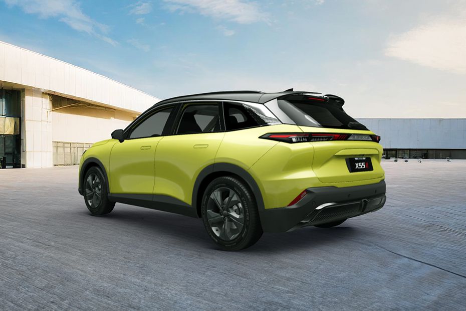 Rear Cross Side View of بايك X55 Rear Cross Side View of بايك X55