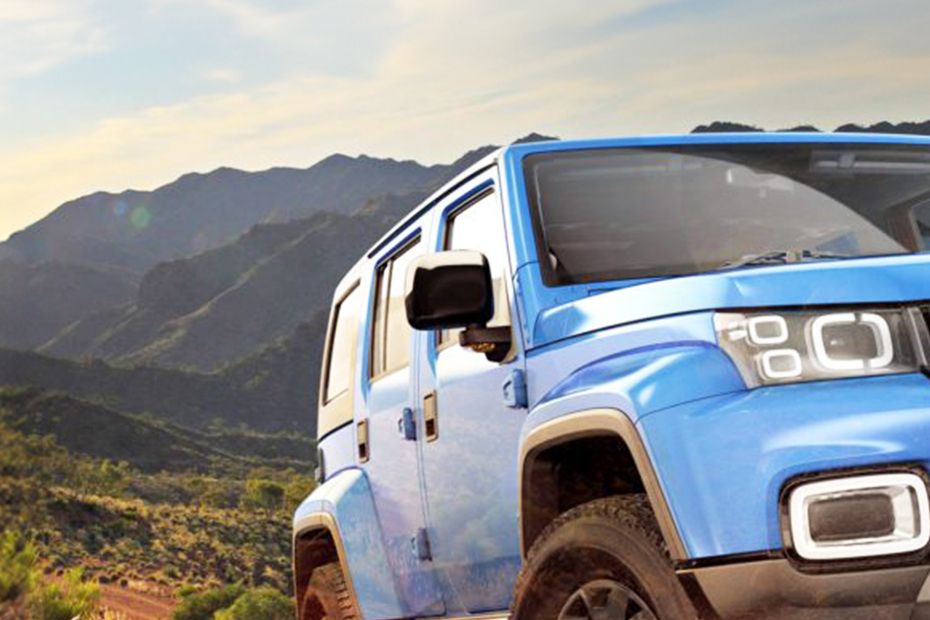 BAIC BJ40-C Drivers Side Mirror Front Angle BAIC BJ40-C Drivers Side Mirror Front Angle
