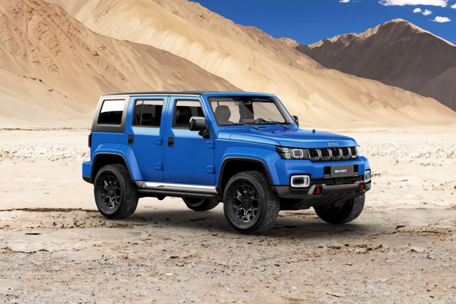 Rear Cross Side View of BAIC BJ40-C Rear Cross Side View of BAIC BJ40-C