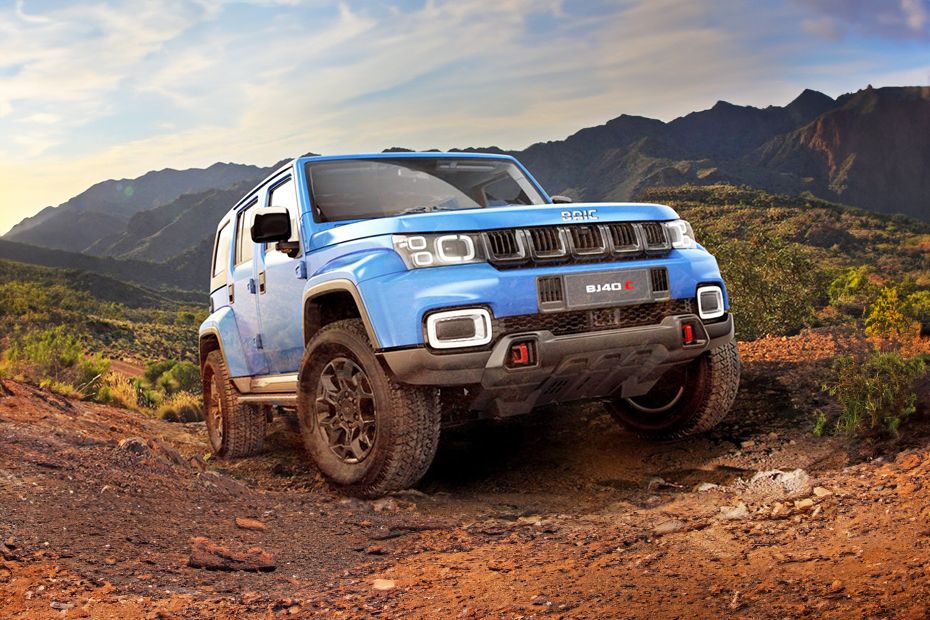 BAIC BJ40-C Right Corner Front View BAIC BJ40-C Right Corner Front View