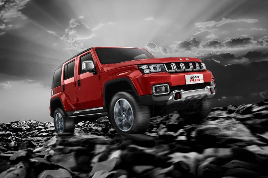 BAIC BJ40 Plus Front angle low view BAIC BJ40 Plus Front angle low view