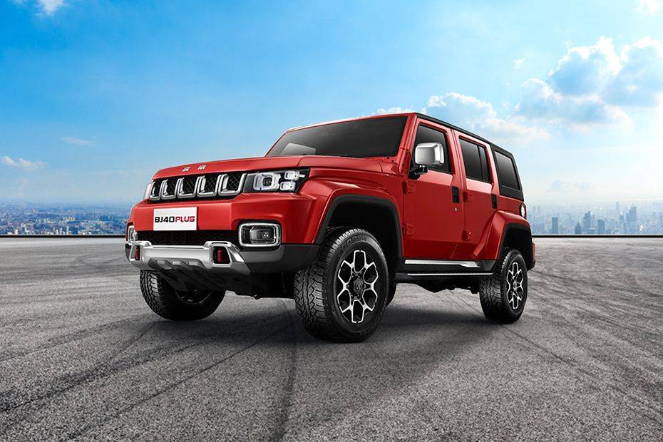 BAIC BJ40 Plus Front Cross Side View BAIC BJ40 Plus Front Cross Side View