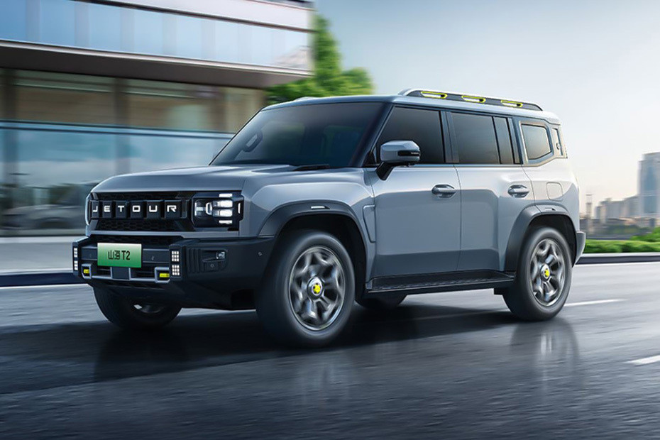 Jetour  T2 i-DM Front angle low view Jetour  T2 i-DM Front angle low view