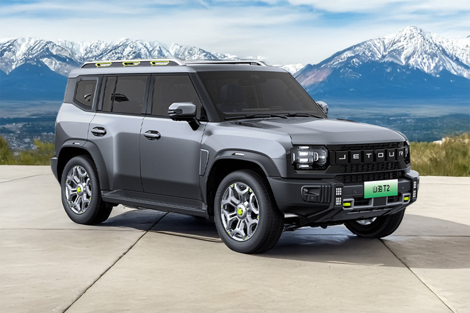 Jetour T2 i-DM Front Cross Side View Jetour T2 i-DM Front Cross Side View