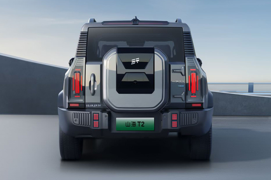 Full Rear View of Jetour T2 i-DM Full Rear View of Jetour T2 i-DM