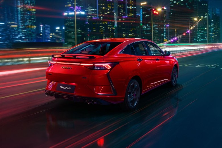 SHINE Rear angle view