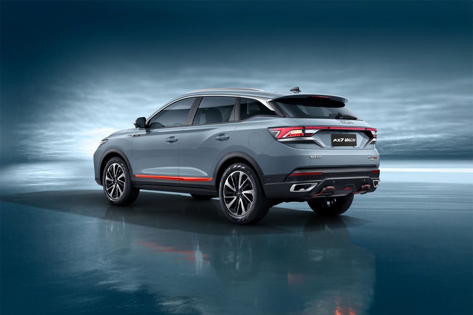 Rear Cross Side View of دونج فينج إيه إكس 7 ماتش Rear Cross Side View of دونج فينج إيه إكس 7 ماتش