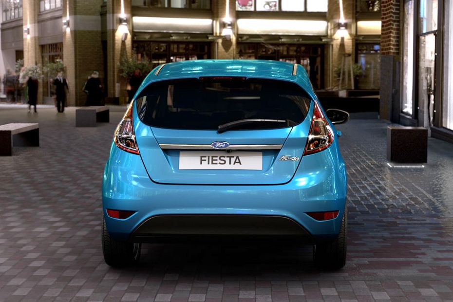 Full Rear View of فورد Fiesta Full Rear View of فورد Fiesta