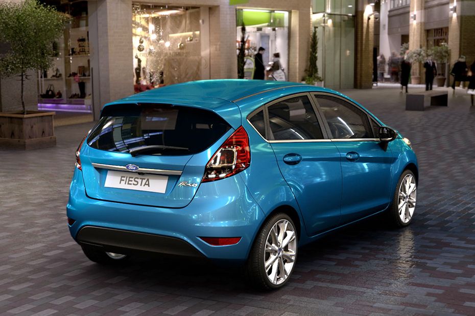Fiesta Rear angle view Fiesta Rear angle view