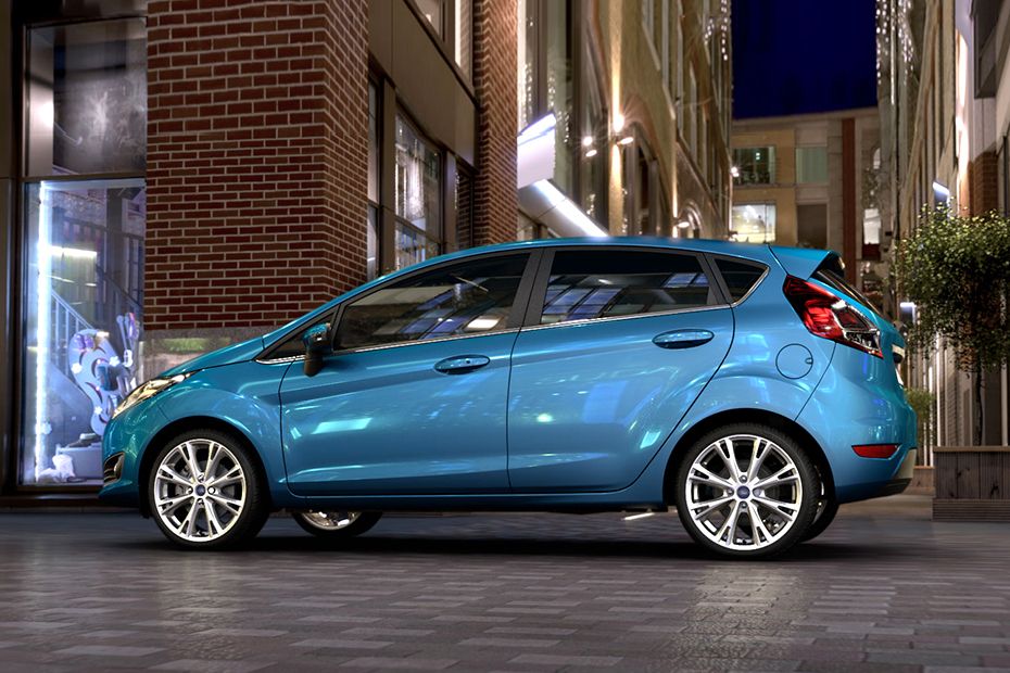 Rear Cross View of فورد Fiesta Rear Cross View of فورد Fiesta