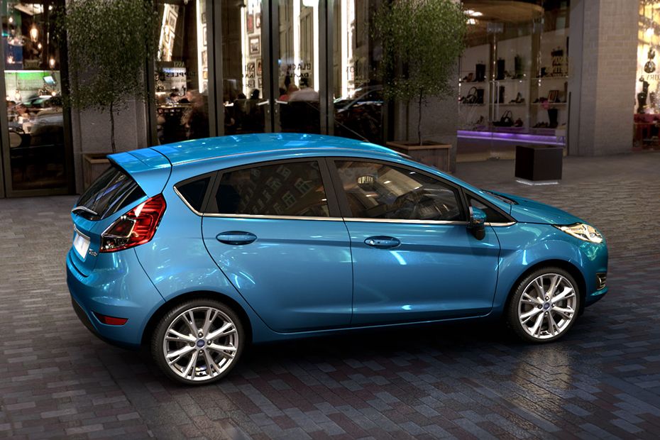 Fiesta Rear Medium Side View Fiesta Rear Medium Side View