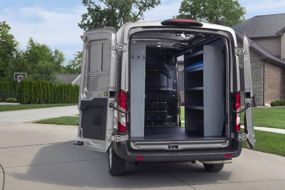 Trunk Open Closer View of Transit Van Trunk Open Closer View of Transit Van