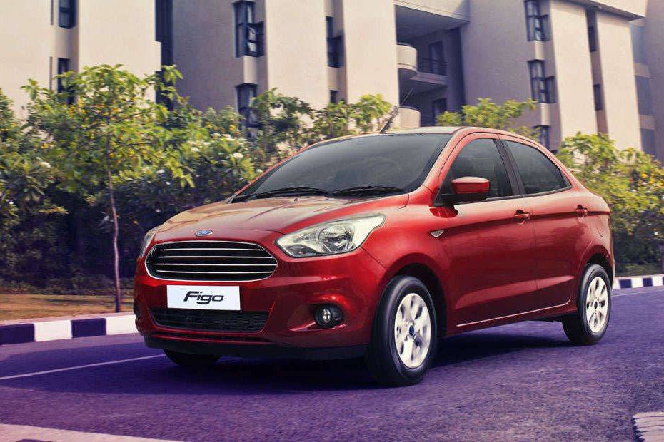 Ford Figo Front angle low view Ford Figo Front angle low view