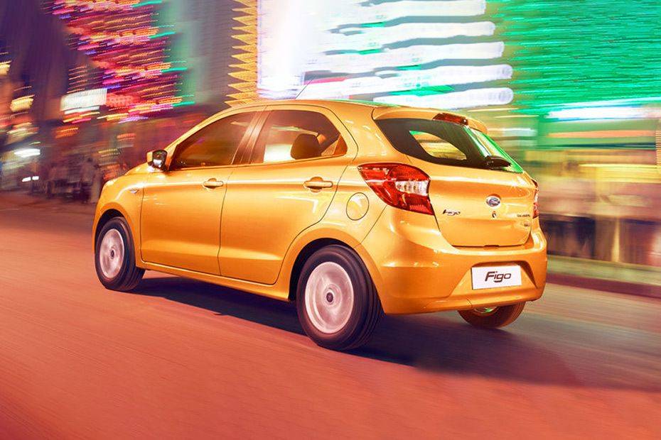 Rear Cross Side View of Ford Figo Rear Cross Side View of Ford Figo