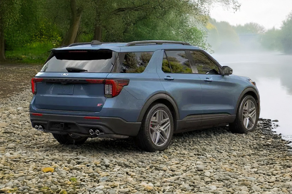 Explorer Rear angle view Explorer Rear angle view