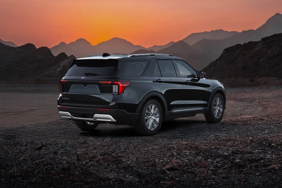 Explorer Rear angle view Explorer Rear angle view