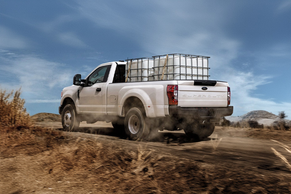 Rear Cross Side View of Ford Super Duty Rear Cross Side View of Ford Super Duty