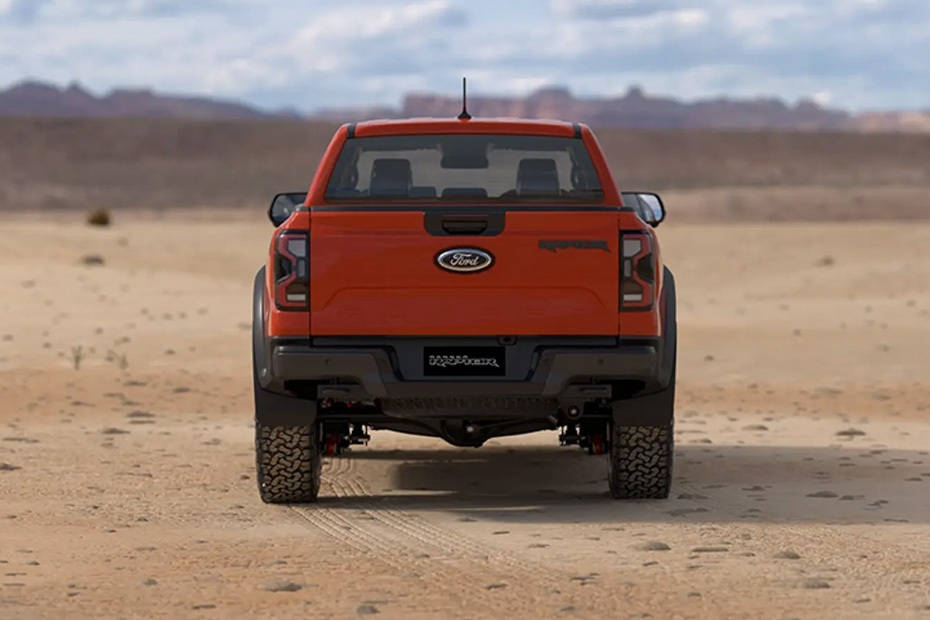 Full Rear View of Ford Ranger Raptor Full Rear View of Ford Ranger Raptor