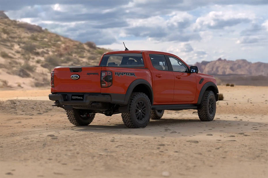 Ranger Raptor Rear angle view Ranger Raptor Rear angle view