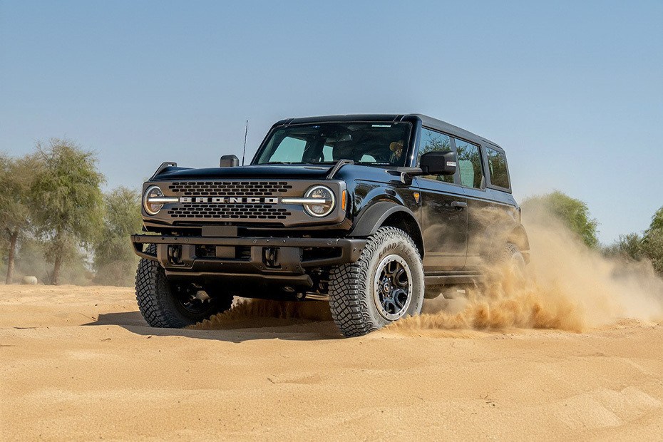 Bronco Tilted Front View Bronco Tilted Front View