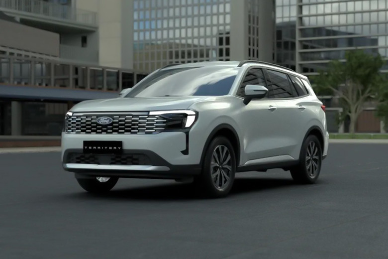 Ford  Territory 2026 Front angle low view