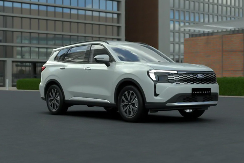 Ford Territory 2026 Front Cross Side View