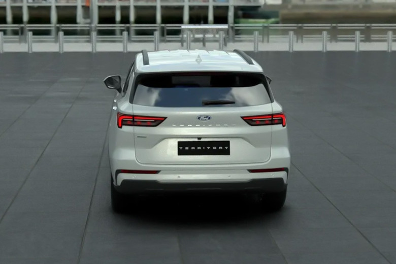 Full Rear View of Ford Territory 2026