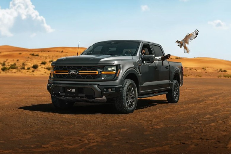 Ford F 150 Front Side View