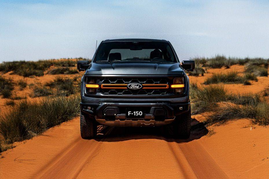 Full Front View of F 150