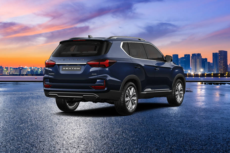 Rexton Rear angle view Rexton Rear angle view