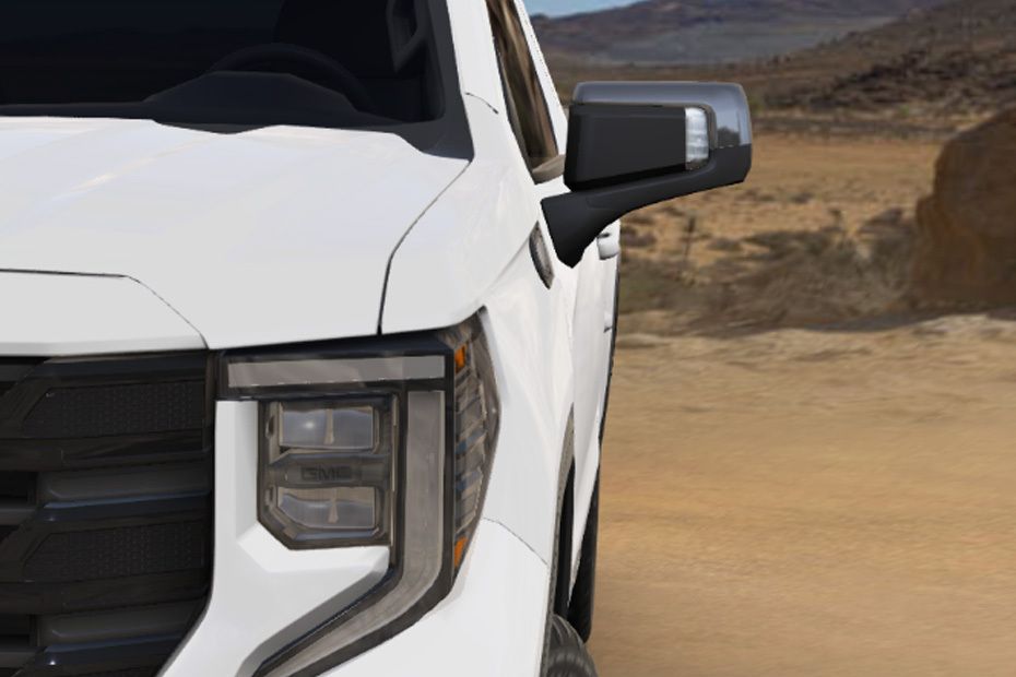 GMC Sierra LD Drivers Side Mirror Front Angle GMC Sierra LD Drivers Side Mirror Front Angle