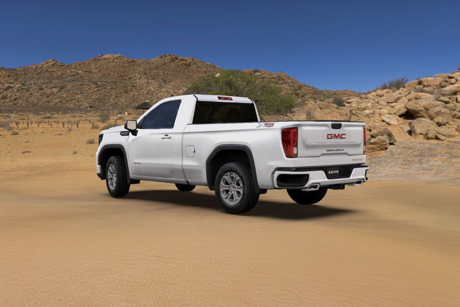 Rear Cross Side View of GMC Sierra LD Rear Cross Side View of GMC Sierra LD