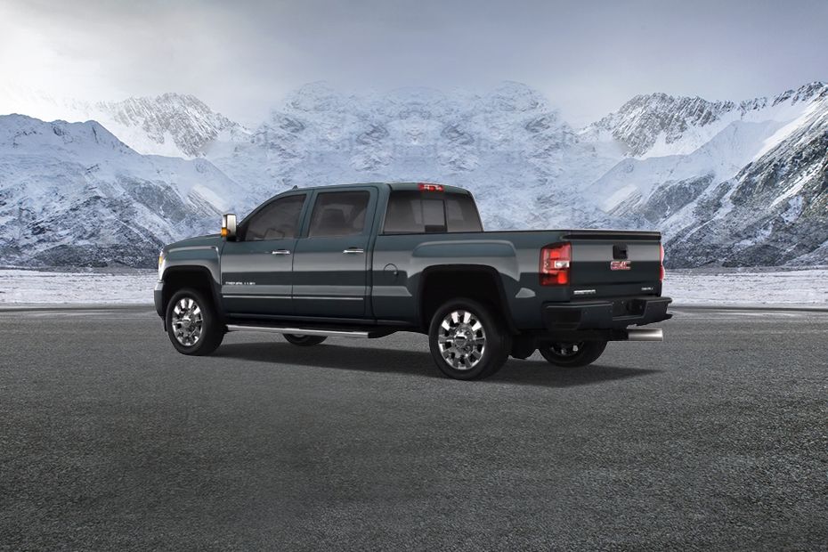Rear Cross Side View of GMC Sierra Denali (2022-2023) Rear Cross Side View of GMC Sierra Denali (2022-2023)