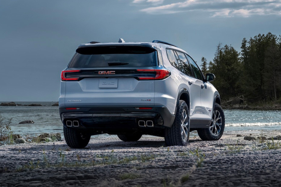 Acadia Rear angle view Acadia Rear angle view